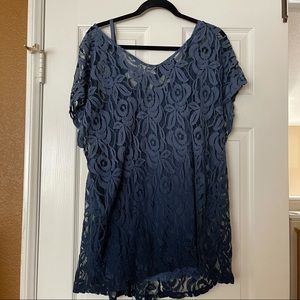 Lane Bryant lace top